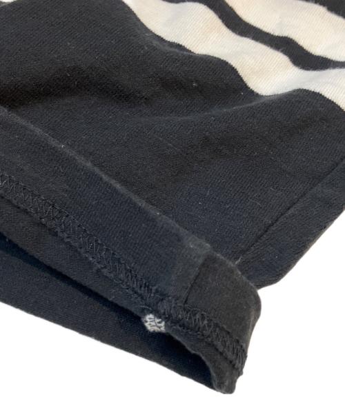 OUTIL（ウティ）OUTIL (ウティ) バスクシャツ ホワイト×ブラック サイズ:Lの古着・服飾アイテム