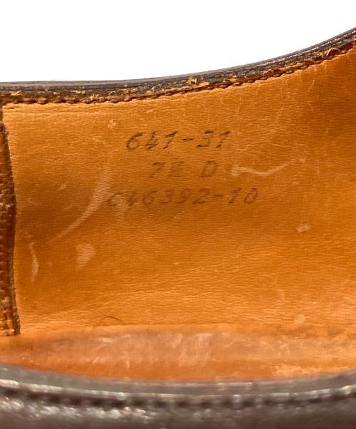 J.M.WESTON（ジェイエムウエストン）J.M.WESTON (ジェイエムウエストン) ゴルフ/Uチップ/ダービーシュー ブラウン サイズ:7.5Dの古着・服飾アイテム