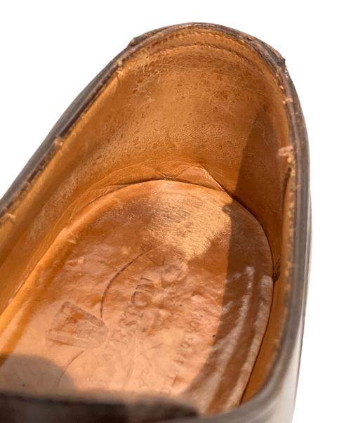 J.M.WESTON（ジェイエムウエストン）J.M.WESTON (ジェイエムウエストン) ゴルフ/Uチップ/ダービーシュー ブラウン サイズ:7.5Dの古着・服飾アイテム