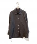 Gypsohilaジプソフィア）の古着「Handsome Shirt　GPR-502」｜ブラック