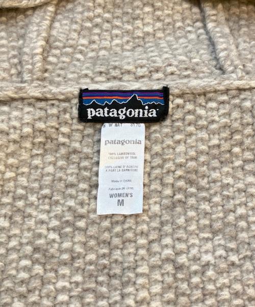 Patagonia（パタゴニア）Patagonia (パタゴニア) ラムウールジップパーカー ベージュ サイズ:Mの古着・服飾アイテム