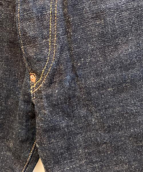 EVISU（エヴィス）EVISU (エヴィス) カスタムペイントデニムパンツ インディゴ サイズ:32の古着・服飾アイテム