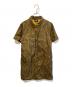 stussy（ステューシー）の古着「シャツワンピース」｜ブラック×イエロー