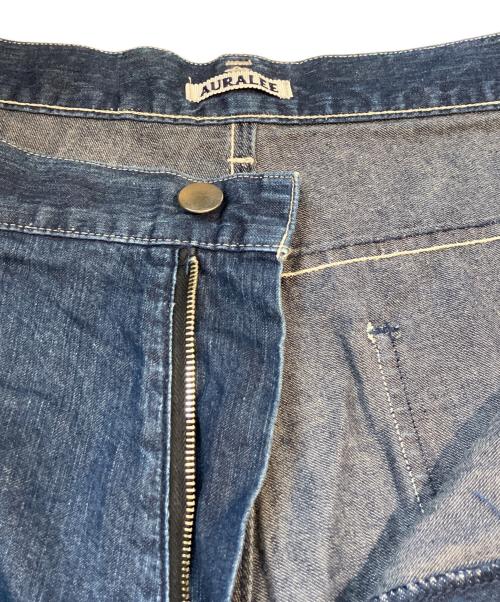 AURALEE（オーラリー）AURALEE (オーラリー) デニムパンツ/HARD TWIST LIGHT DENIM PANTS A21SP02LD インディゴ サイズ:5の古着・服飾アイテム