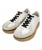 Onitsuka Tigerオニツカタイガー）の古着「厚底スニーカー/DELECITY」｜ホワイト