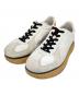 Onitsuka Tiger（オニツカタイガー）の古着「厚底スニーカー/DELECITY」｜ホワイト