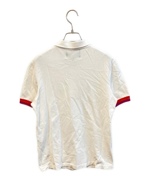RAF SIMONS（ラフシモンズ）RAF SIMONS (ラフシモンズ) FRED PERRY (フレッドペリー) ポロシャツ ホワイト サイズ:38の古着・服飾アイテム