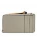 LOEWE (ロエベ) コインカードホルダー（ソフトグレインカーフ） グレー×グリーン サイズ:-：20000円