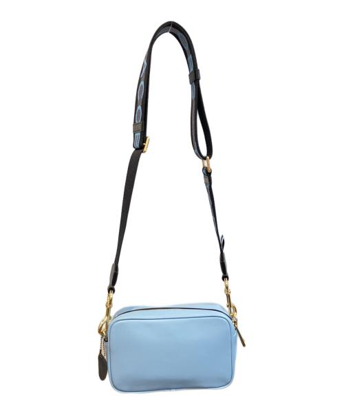 MARC JACOBS（マークジェイコブス）MARC JACOBS (マークジェイコブス) ショルダーバッグ/FLASH LEATHER CROSS BODY スカイブルー サイズ:-の古着・服飾アイテム