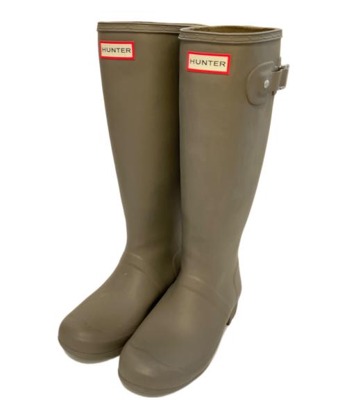 HUNTER（ハンター）HUNTER (ハンター) レインブーツ WFT1026RMA オリーブ サイズ:UK5の古着・服飾アイテム