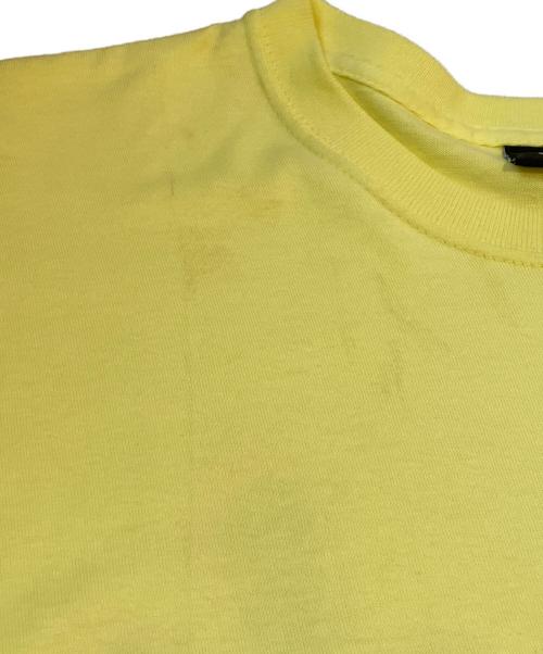 stussy（ステューシー）stussy (ステューシー) プリントTシャツ イエロー サイズ:Sの古着・服飾アイテム