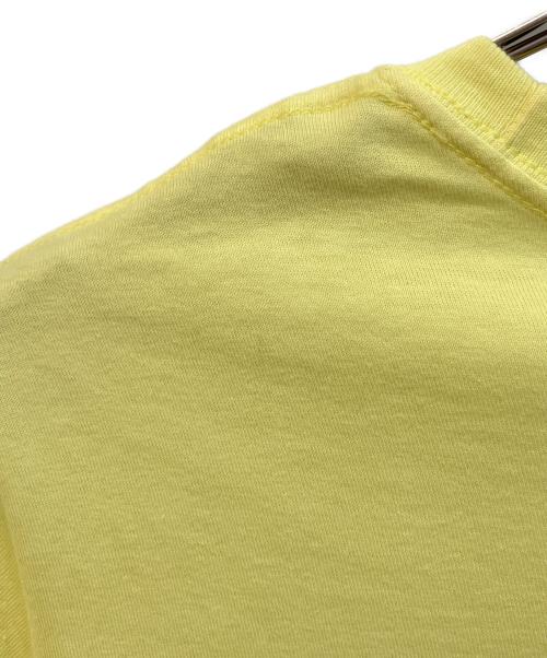 stussy（ステューシー）stussy (ステューシー) プリントTシャツ イエロー サイズ:Sの古着・服飾アイテム