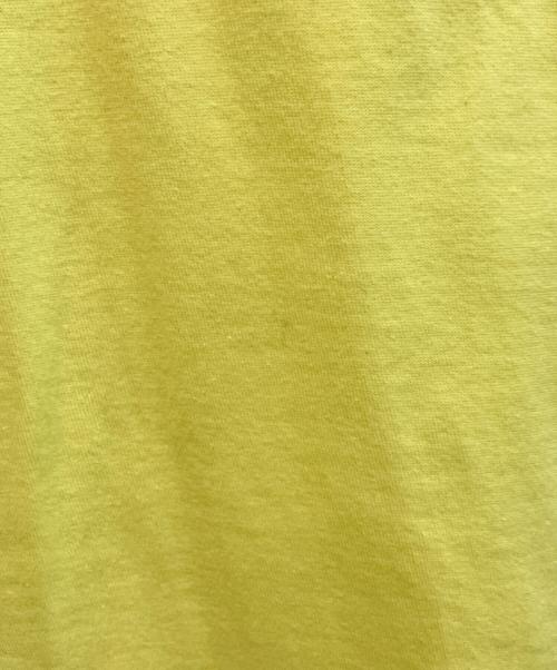 stussy（ステューシー）stussy (ステューシー) プリントTシャツ イエロー サイズ:Sの古着・服飾アイテム