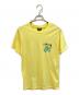 stussy（ステューシー）の古着「プリントTシャツ」｜イエロー