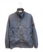 STONE ISLANDストーンアイランド）の古着「ジップアップシャツジャケット」｜ブラック
