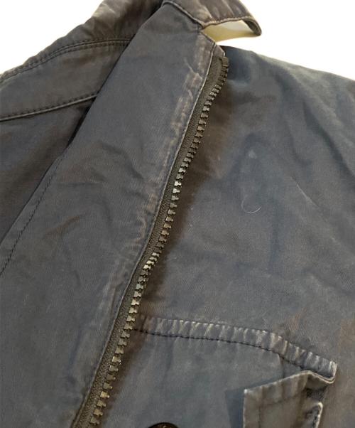 STONE ISLAND（ストーンアイランド）STONE ISLAND (ストーンアイランド) ジップアップシャツジャケット ブラック サイズ:Lの古着・服飾アイテム