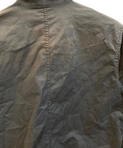 STONE ISLAND（ストーンアイランド）STONE ISLAND (ストーンアイランド) ジップアップシャツジャケット ブラック サイズ:Lの古着・服飾アイテム