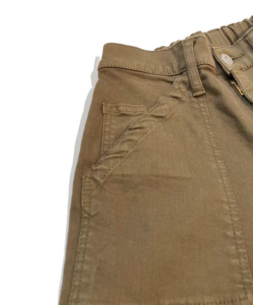 GOOD GRIEF!（グッドグリーフ）GOOD GRIEF! (グッドグリーフ) BAKER WIDE LEG PANTS セルフ裾上げ有 カーキ サイズ:XSの古着・服飾アイテム