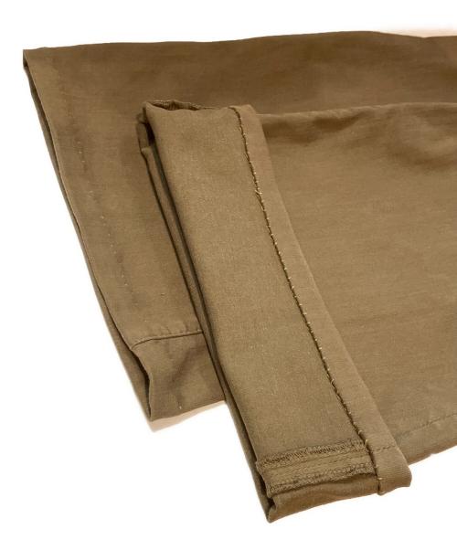 GOOD GRIEF!（グッドグリーフ）GOOD GRIEF! (グッドグリーフ) BAKER WIDE LEG PANTS セルフ裾上げ有 カーキ サイズ:XSの古着・服飾アイテム
