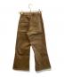 GOOD GRIEF! (グッドグリーフ) BAKER WIDE LEG PANTS セルフ裾上げ有 カーキ サイズ:XS：5000円