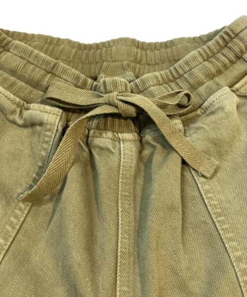 CLOTH&CROSS（クロスアンドクロス）CLOTH&CROSS (クロスアンドクロス) ジョガーパンツ グリーン サイズ:1の古着・服飾アイテム