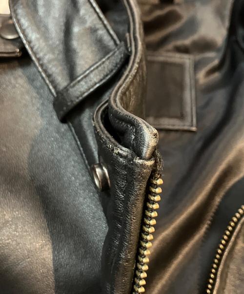 LICORICE（リコリス）LICORICE (リコリス) レザージャケット　LC-73299 ブラック サイズ:LLの古着・服飾アイテム