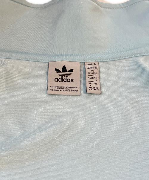 adidas（アディダス）adidas (アディダス) トラックジャケット スカイブルー サイズ:Lの古着・服飾アイテム