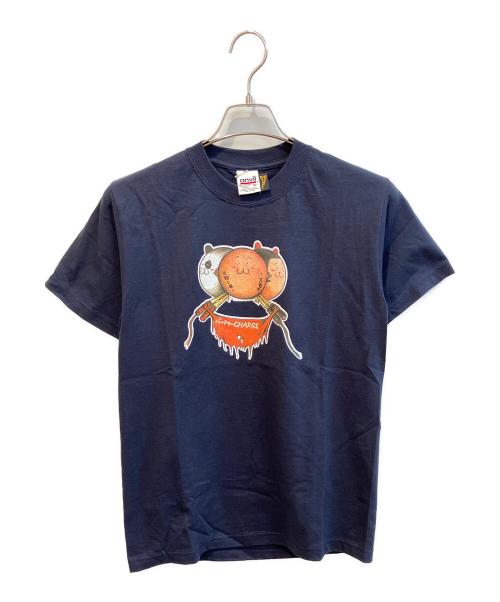 anvil（アンヴィル）anvil (アンヴィル) ヒョーマくんプリントTシャツ ネイビー サイズ:1の古着・服飾アイテム
