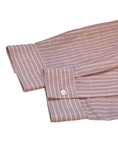 JOURNAL STANDARD（ジャーナルスタンダード）JOURNAL STANDARD (ジャーナルスタンダード) スキッパーシャツ/ハードマンズリネンコットンスキッパーシャツ ピンク サイズ:F 未使用品の古着・服飾アイテム
