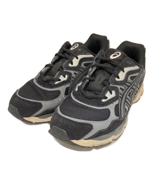 asics（アシックス）asics (アシックス) ローカットスニーカー　F621124　GEL-NYC ブラック サイズ:28の古着・服飾アイテム