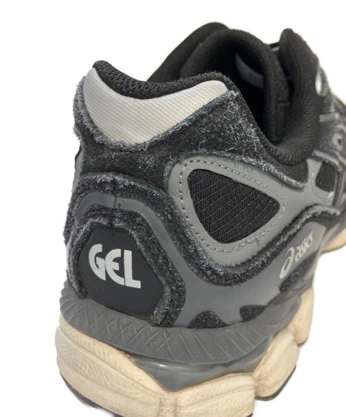 asics（アシックス）asics (アシックス) ローカットスニーカー　F621124　GEL-NYC ブラック サイズ:28の古着・服飾アイテム