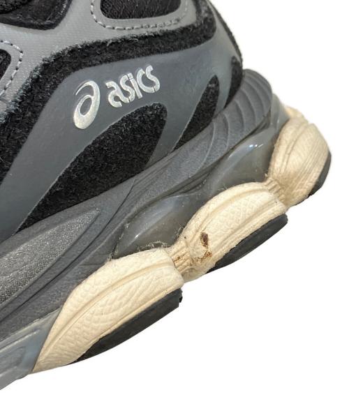 asics（アシックス）asics (アシックス) ローカットスニーカー　F621124　GEL-NYC ブラック サイズ:28の古着・服飾アイテム
