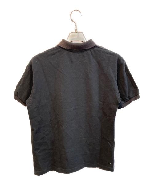 FRED PERRY（フレッドペリー）FRED PERRY (フレッドペリー) MIX PANELLED PIQUE SHIRT　F1861 ブラック サイズ:Mの古着・服飾アイテム