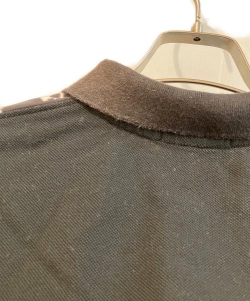 FRED PERRY（フレッドペリー）FRED PERRY (フレッドペリー) MIX PANELLED PIQUE SHIRT　F1861 ブラック サイズ:Mの古着・服飾アイテム