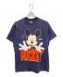 SHERRYS（シェリーズ）の古着「ミッキープリントTシャツ」｜ネイビー