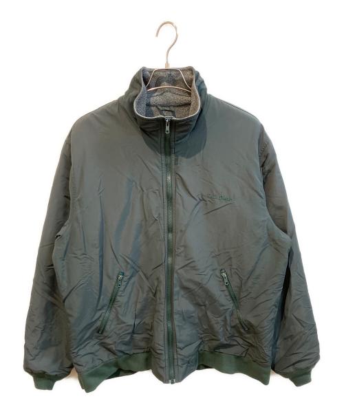 L.L.Bean（エルエルビーン）L.L.Bean (エルエルビーン) ウォームアップジップジャケット グリーン サイズ:LARGEの古着・服飾アイテム