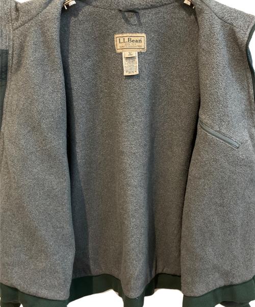 L.L.Bean（エルエルビーン）L.L.Bean (エルエルビーン) ウォームアップジップジャケット グリーン サイズ:LARGEの古着・服飾アイテム