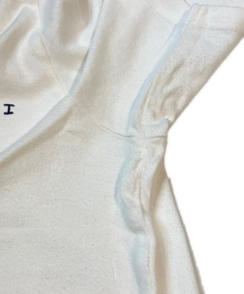 HAI SPORTING GEAR（ハイスポーティングギア）HAI SPORTING GEAR (ハイスポーティングギア) プリントTシャツ ホワイト サイズ:Ｍの古着・服飾アイテム
