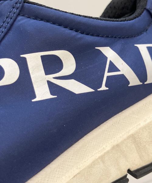 PRADA（プラダ）PRADA (プラダ) スニーカー　1E552L ネイビー サイズ:37.5の古着・服飾アイテム