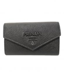PRADA（プラダ）の古着「キーケース　230B」｜ブラック