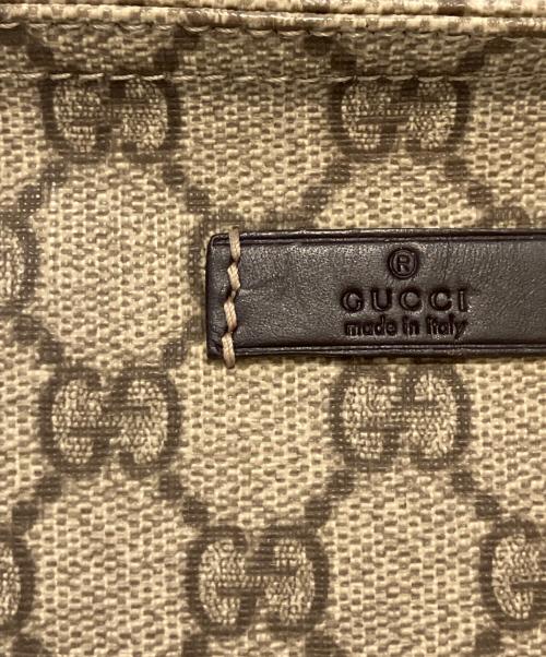 GUCCI（グッチ）GUCCI (グッチ) ショルダーバッグ　201446　GGスプリーム ブラウンの古着・服飾アイテム
