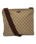 GUCCI（グッチ）の古着「ショルダーバッグ　201446　GGスプリーム」｜ブラウン