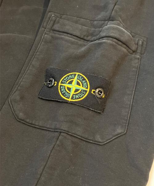 STONE ISLAND（ストーンアイランド）STONE ISLAND (ストーンアイランド) スウェットカーゴパンツ　771564520 ブラック サイズ:Sの古着・服飾アイテム