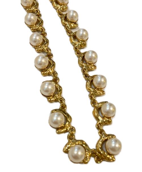 ADER .bijoux（アデルビジュー）ADER .bijoux (アデルビジュー) パールネックレス ゴールドの古着・服飾アイテム