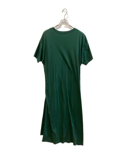 mizuiro-ind（ミズイロインド）mizuiro-ind (ミズイロインド) ワンピース グリーン サイズ:Freeの古着・服飾アイテム