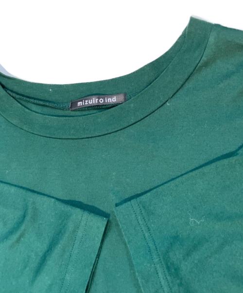 mizuiro-ind（ミズイロインド）mizuiro-ind (ミズイロインド) ワンピース グリーン サイズ:Freeの古着・服飾アイテム