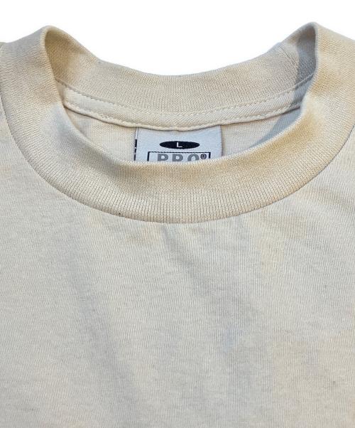 X-LARGE（エクストララージ）X-LARGE (エクストララージ) PROCLUB (プロクラブ) HEAVY WEIGHT S/S TEE　101262011041 ベージュ サイズ:Lの古着・服飾アイテム