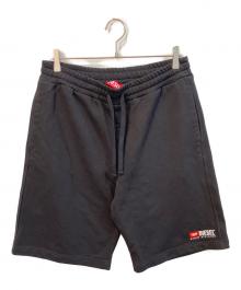 DIESEL（ディーゼル）の古着「ハーフパンツ　P-CROWN-DIV」｜ブラック