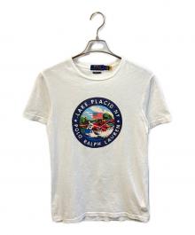 POLO RALPH LAUREN（ポロ・ラルフローレン）の古着「プリントTシャツ」｜ホワイト