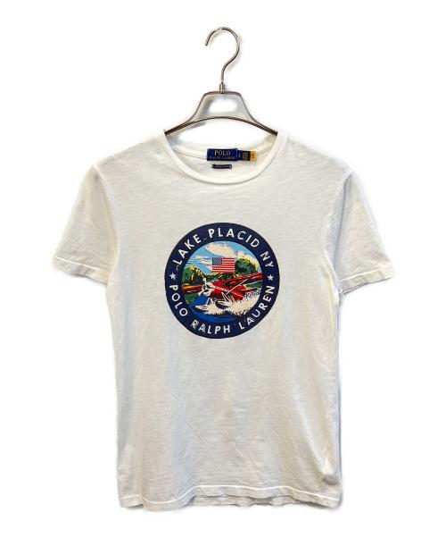 POLO RALPH LAUREN（ポロ・ラルフローレン）POLO RALPH LAUREN (ポロ・ラルフローレン) プリントTシャツ ホワイト サイズ:Sの古着・服飾アイテム
